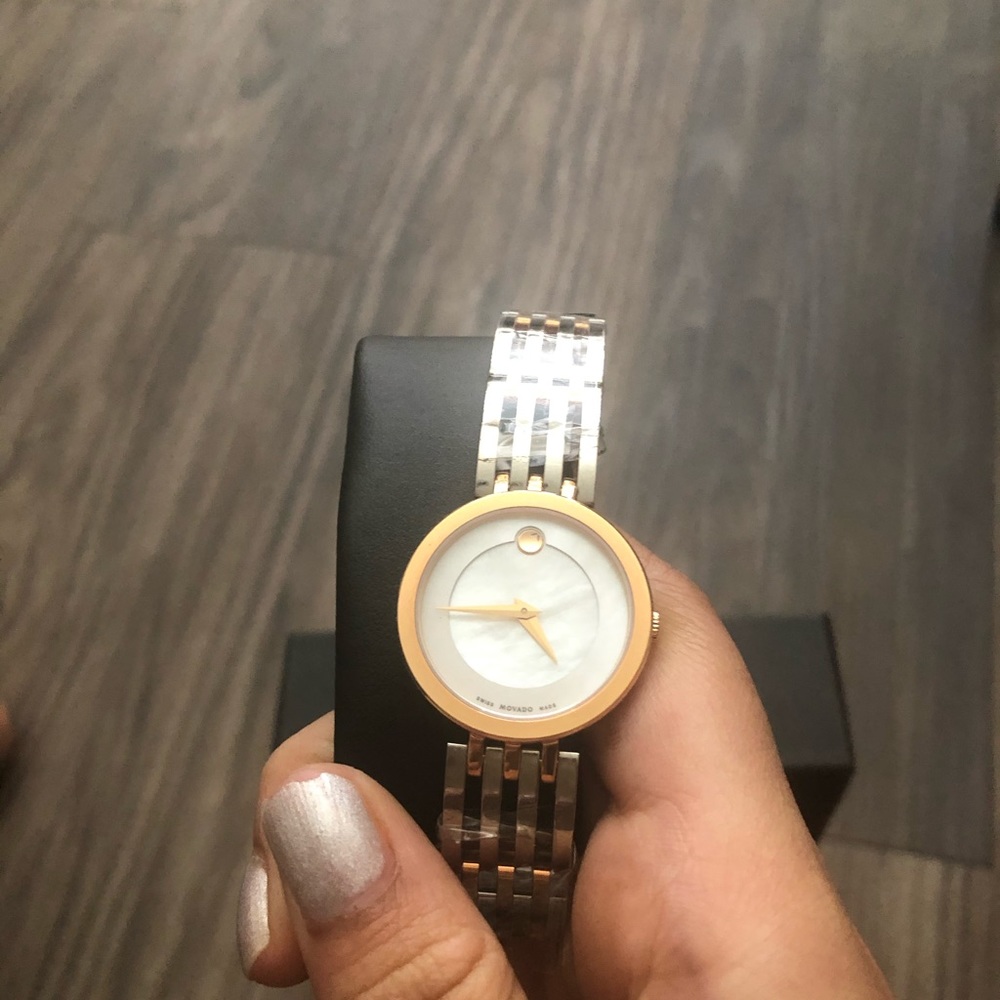 Movado Esperanza two tone
